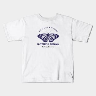 butterfly watching Kids T-Shirt